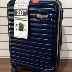COOLIFE 20" Luggage Carry On hardcase